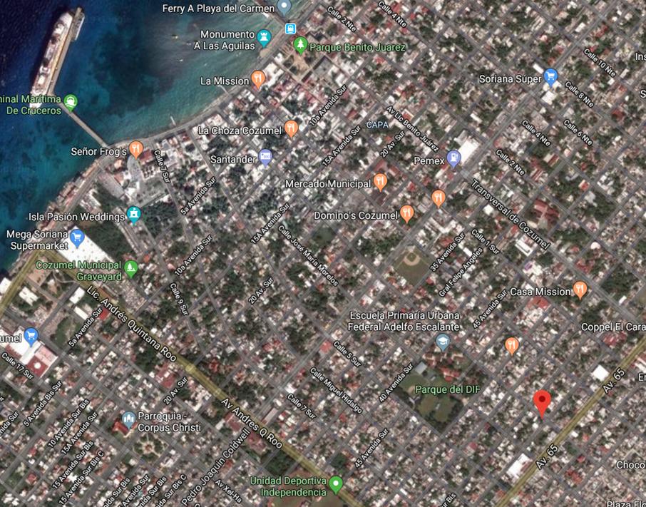 Lote Morelos x 60 Avenida - map 2